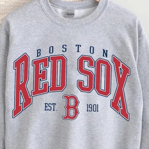 Other - Vintage Boston Red Sox EST 1901 Sweatshirt Shirt, Boston Red Sox Crewneck shirt